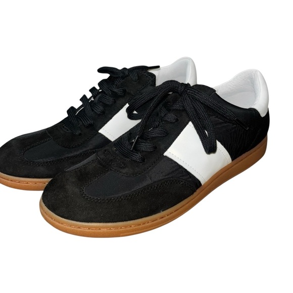 Sofft Women's Size 11 Ruby Retro Lace up Sneaker Low Top New w. Box Black Suede - Picture 5 of 8